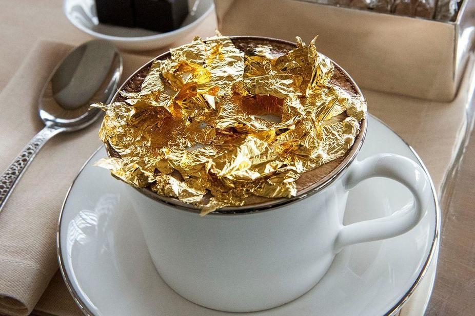 Gold cappuccino